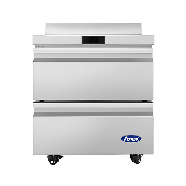 AWR27D2 – Worktop Refrigerator with Drawers & Backsplash