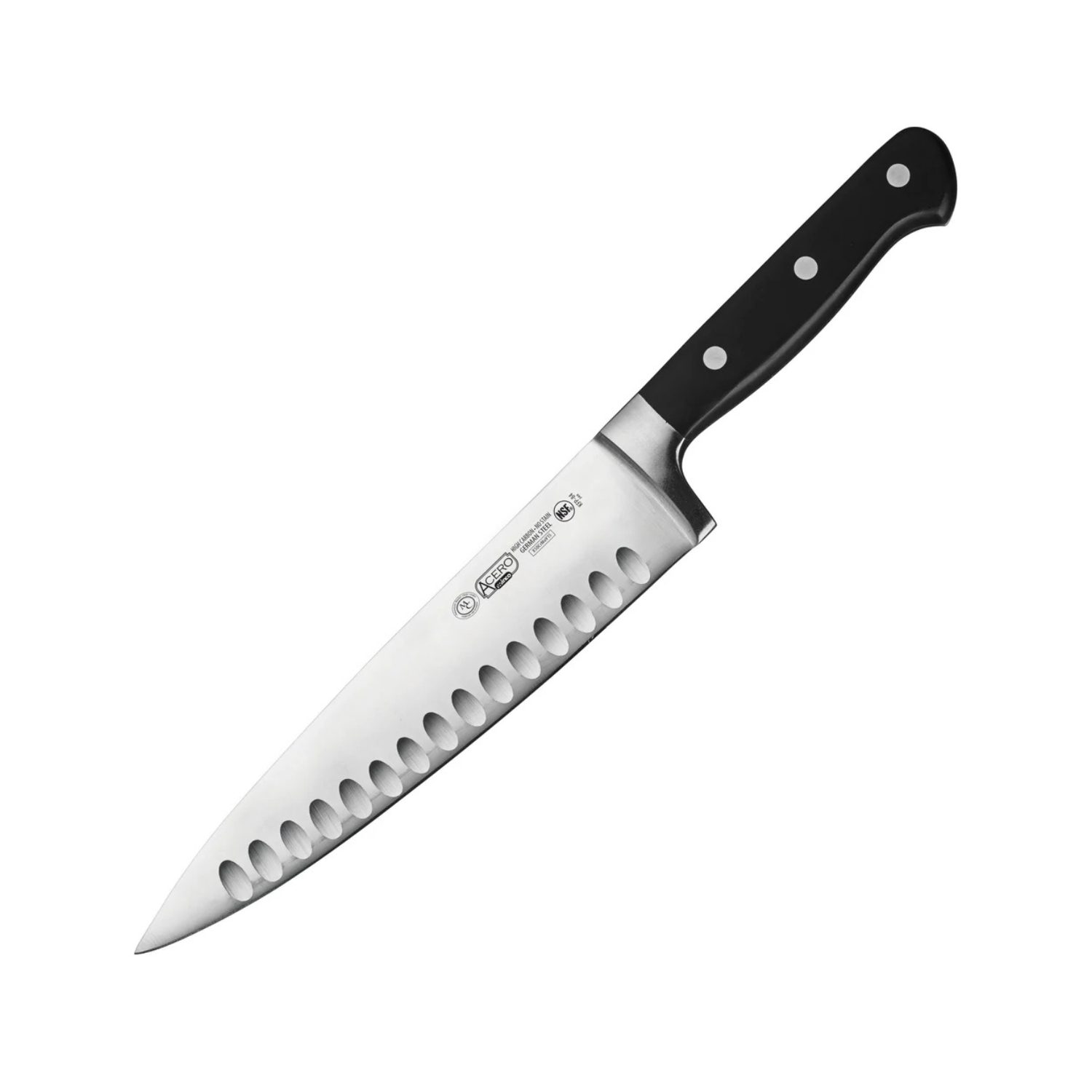 KFP-84 - Acero 8" Chef's Knife, Hollow Ground