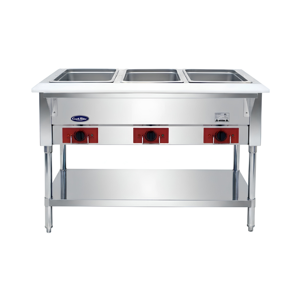 CSTEA-3C — 3 Open Well Electric Steam Table