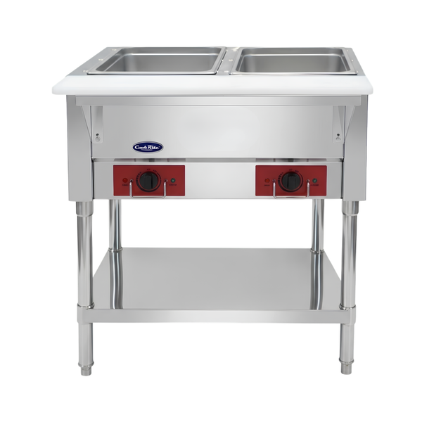 CSTEA-2C — 2 Open Well Electric Steam Table