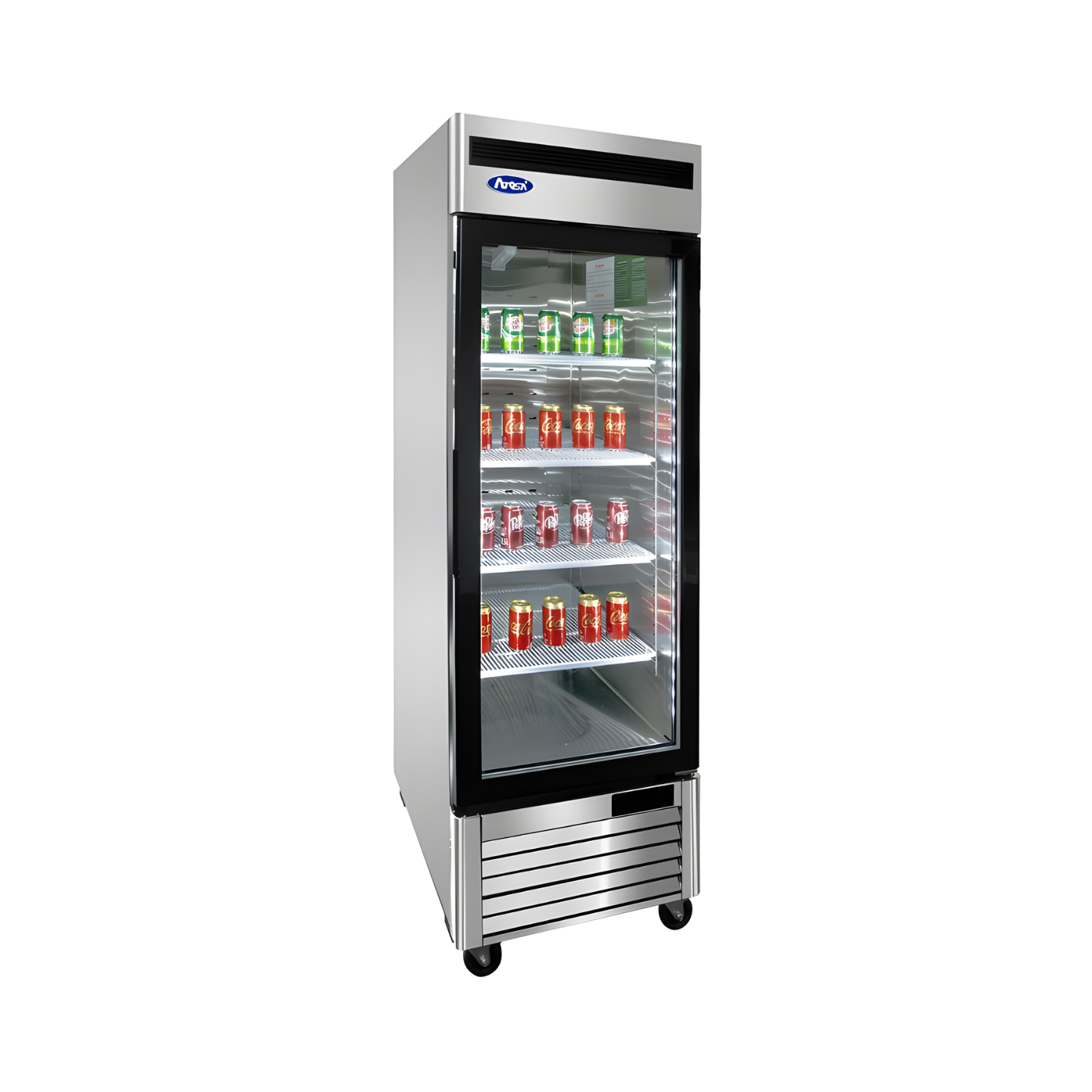 MCF8705GR — One (1) Glass Door Merchandiser Cooler, Right-hand Hinge
