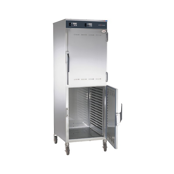 1200-UP 26" 2-Door Hot Food Holding Cabinet with Magnetic Latch