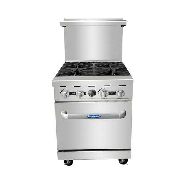 AGR-4B — 24″ Gas Range with Four (4) Open Burners