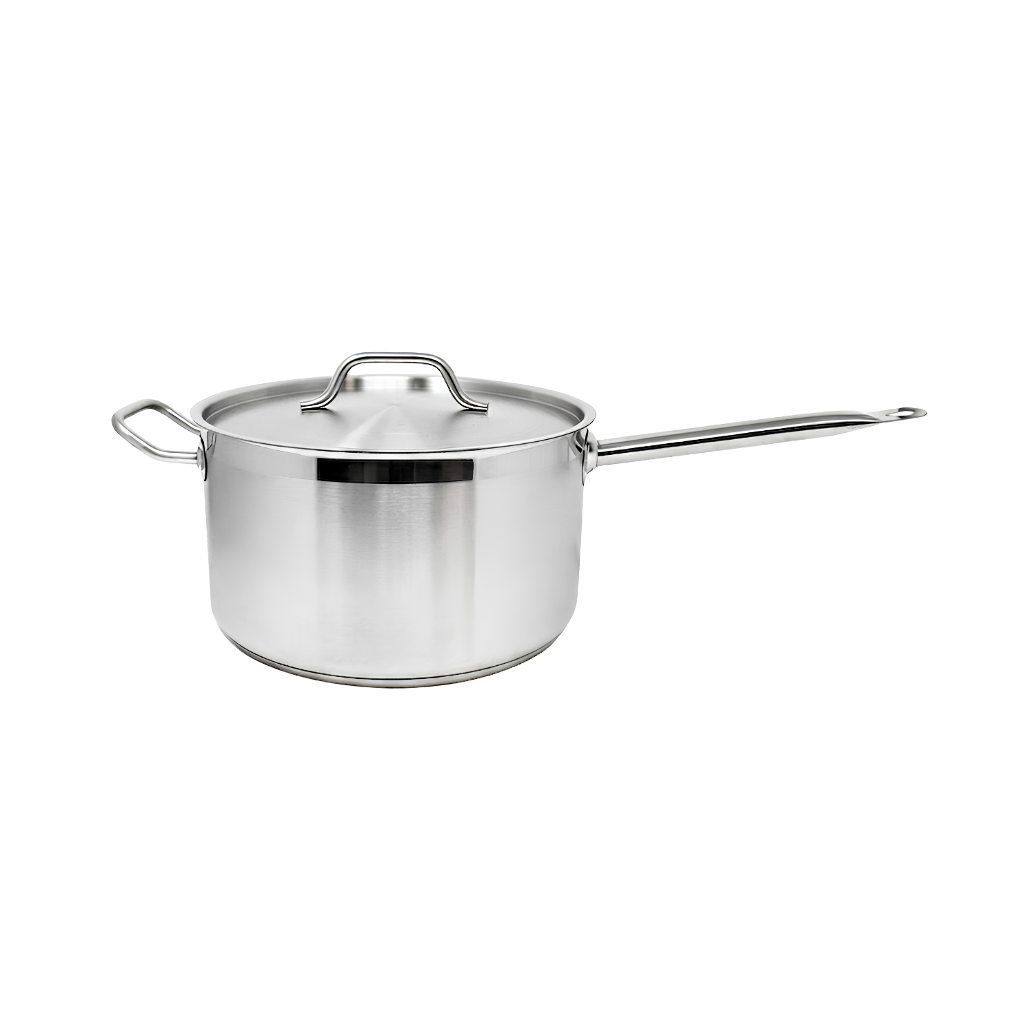 80436 10 qt Stainless Steel Sauce Pan with Lid and Handle
