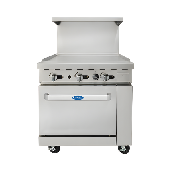 AGR-36G — 36″ Gas Range with 36″ Griddle