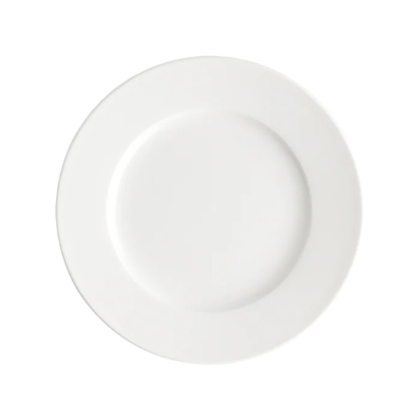 5630106- FOUNDATION Round Wide Rim Plate 6.5"