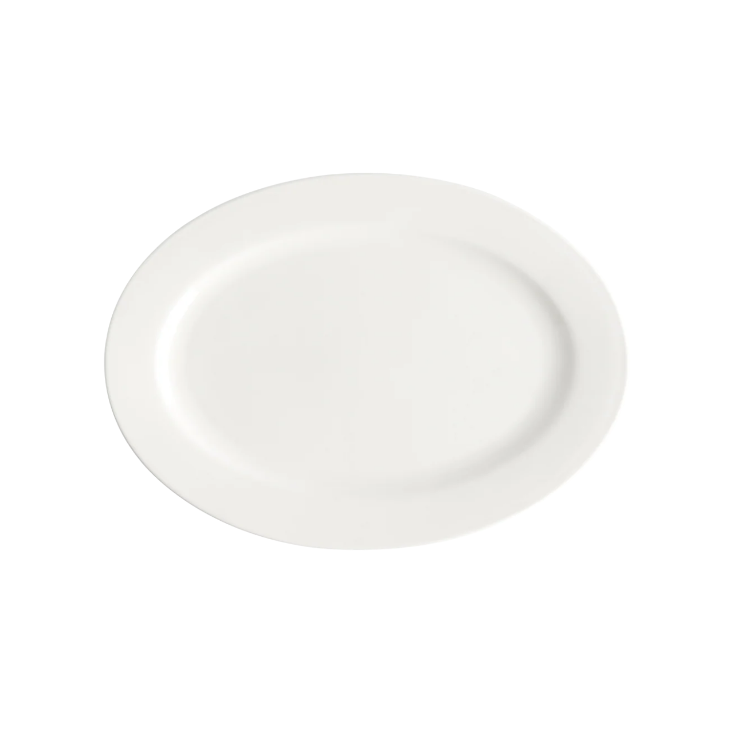 5630118-FOUNDATION Oval Wide Rim Plate 11.75"