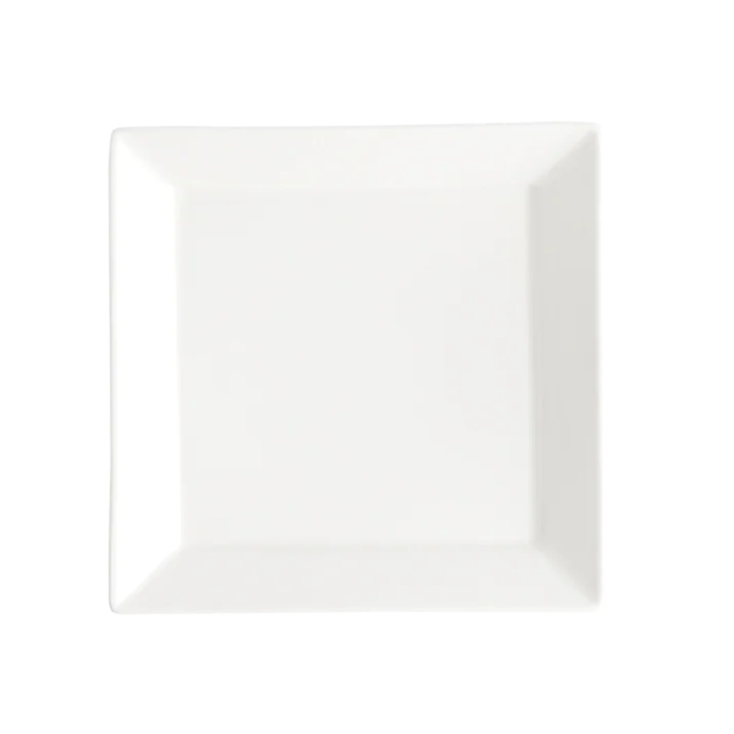 5630192-FOUNDATION Square Wide Rim Plate 6"