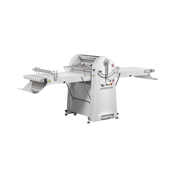 48763 11 Lb. Floor Model Dough Sheeter with 28″ Table