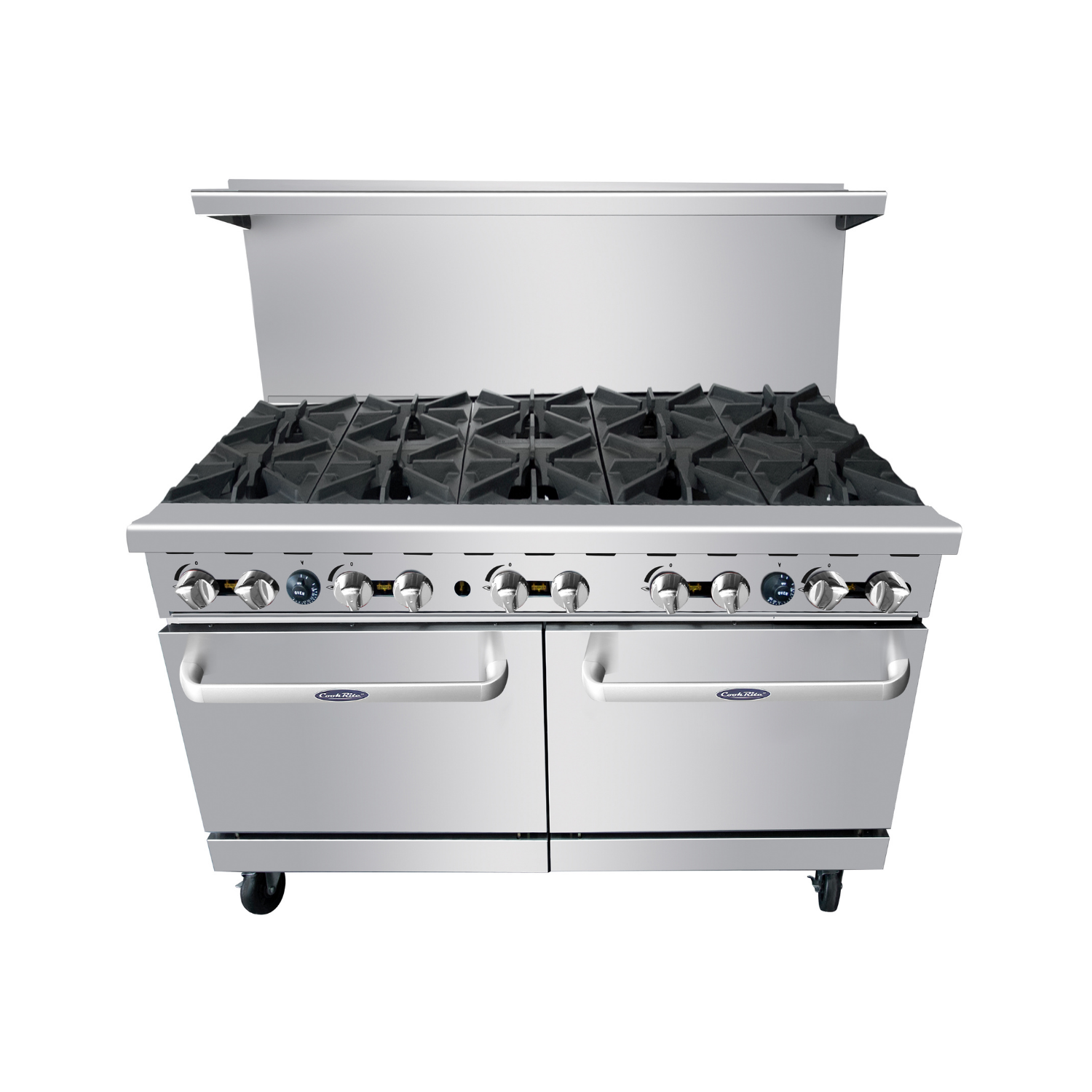 AGR-10B — 60″ Gas Range with Ten (10) Open Burners