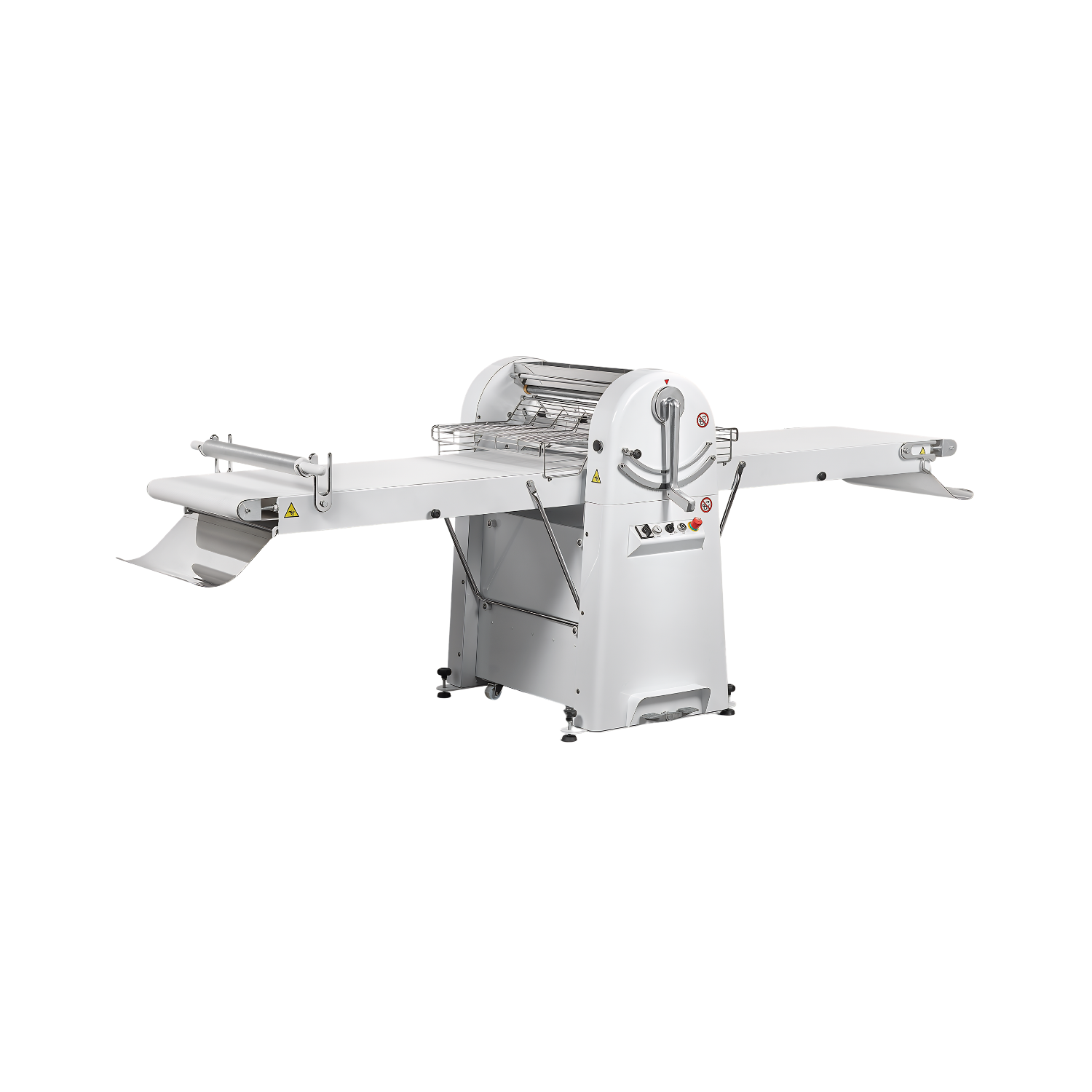 48765 17.6 Lb. Floor Model Dough Sheeter with 60″ Table