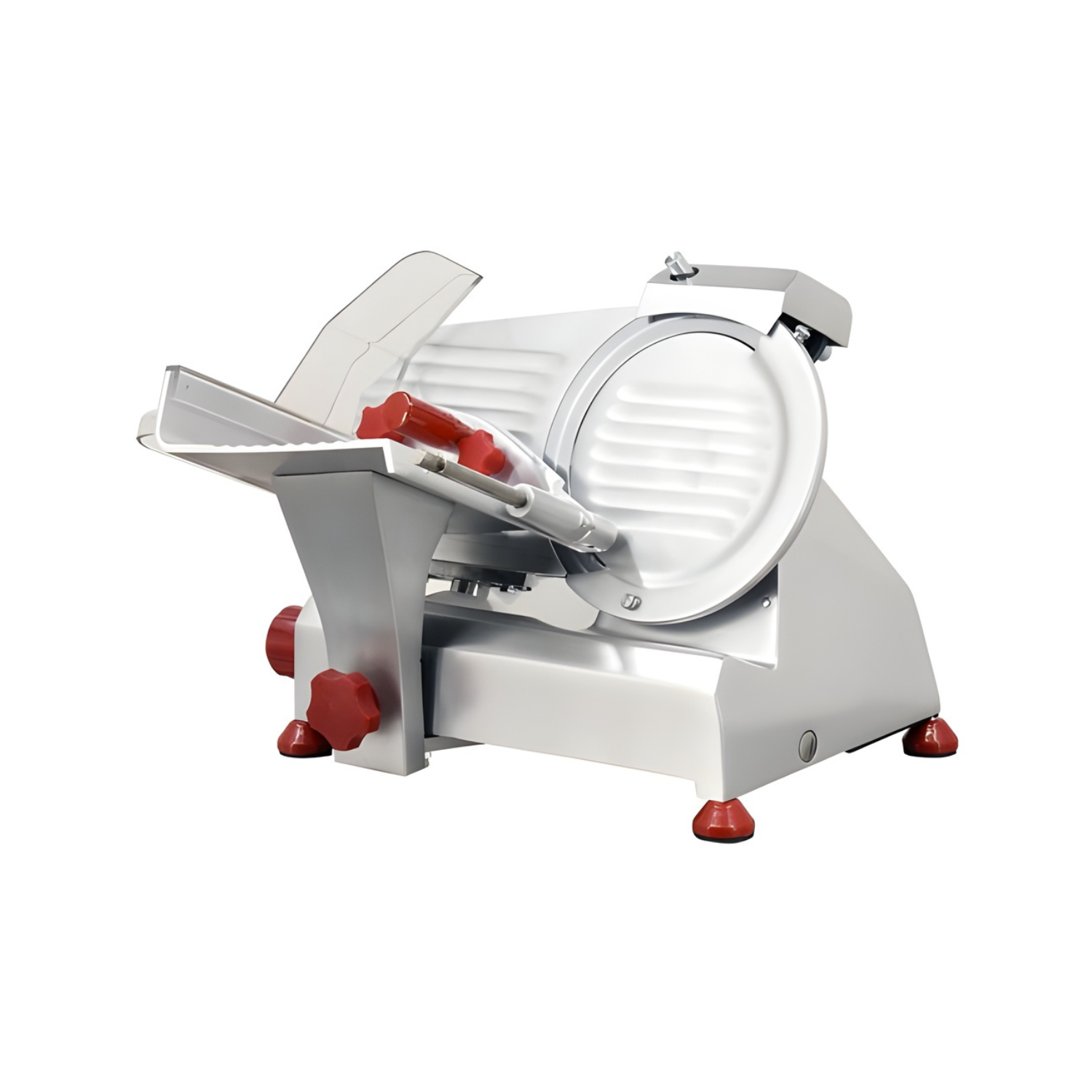 MS-IT-0195-S 8-inch Belt-Driven Slicer with Fixed Blade Sharpener