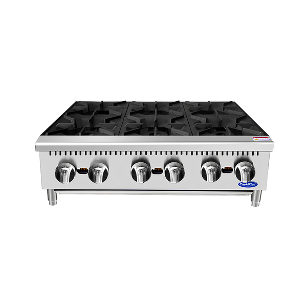 ACHP-6 — 36″ Six Burner Hot Plate