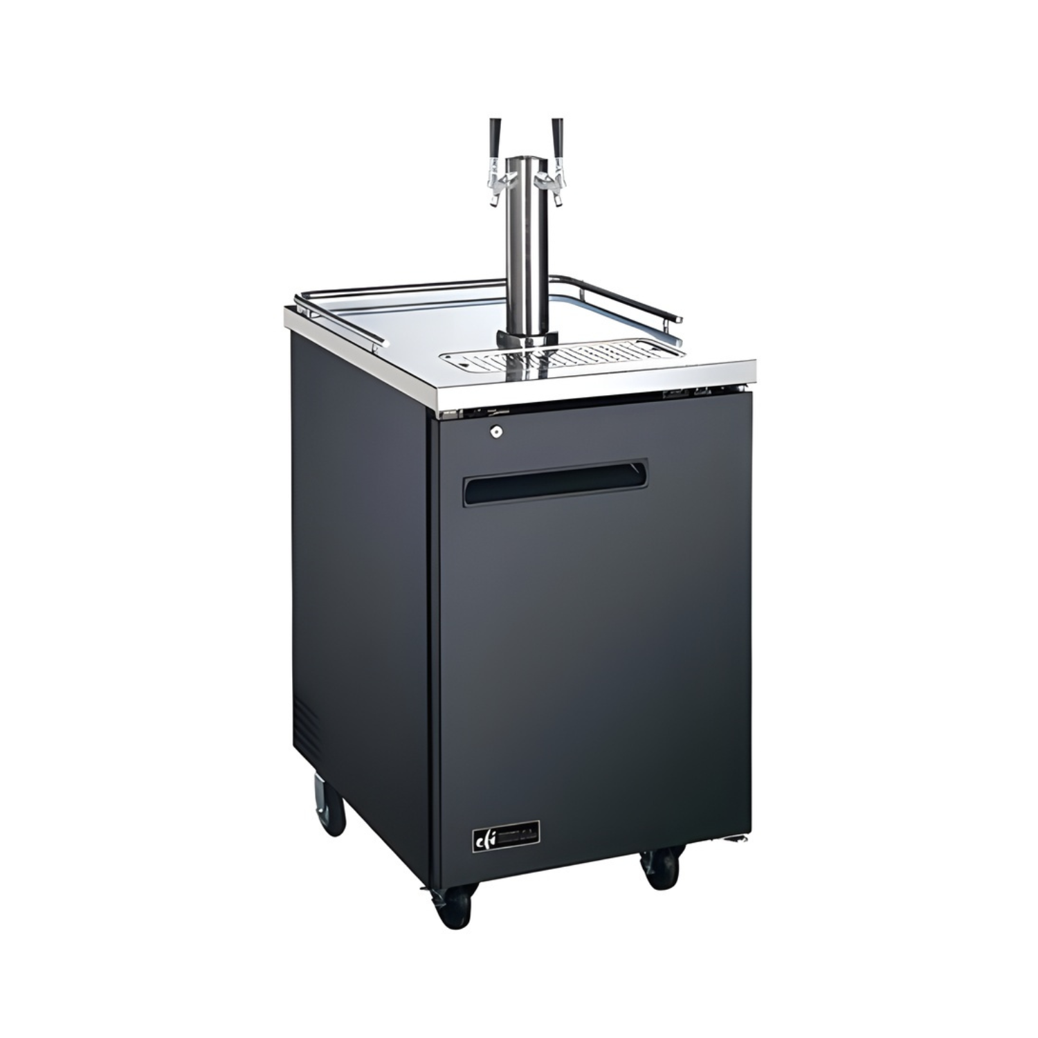 CBBDD1-24CC — 24" Black Back Bar Direct Draw Dispensing Cooler