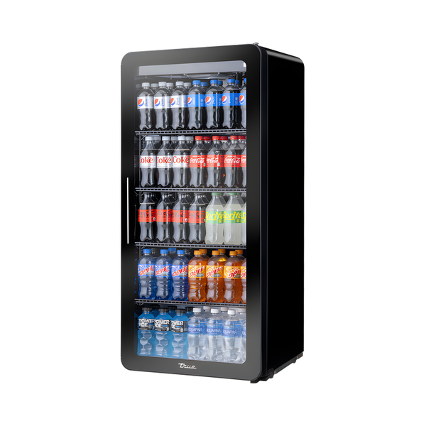 CVM-11-HC~EGC01 Swing Door Curved Edge Refrigerator