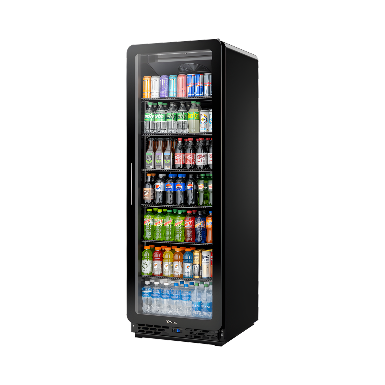 CVM-24-HC~EGC01 Swing Door Curved Edge Refrigerator