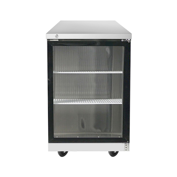 MBB23GGR — 23″ Back Bar Cooler with Glass Door
