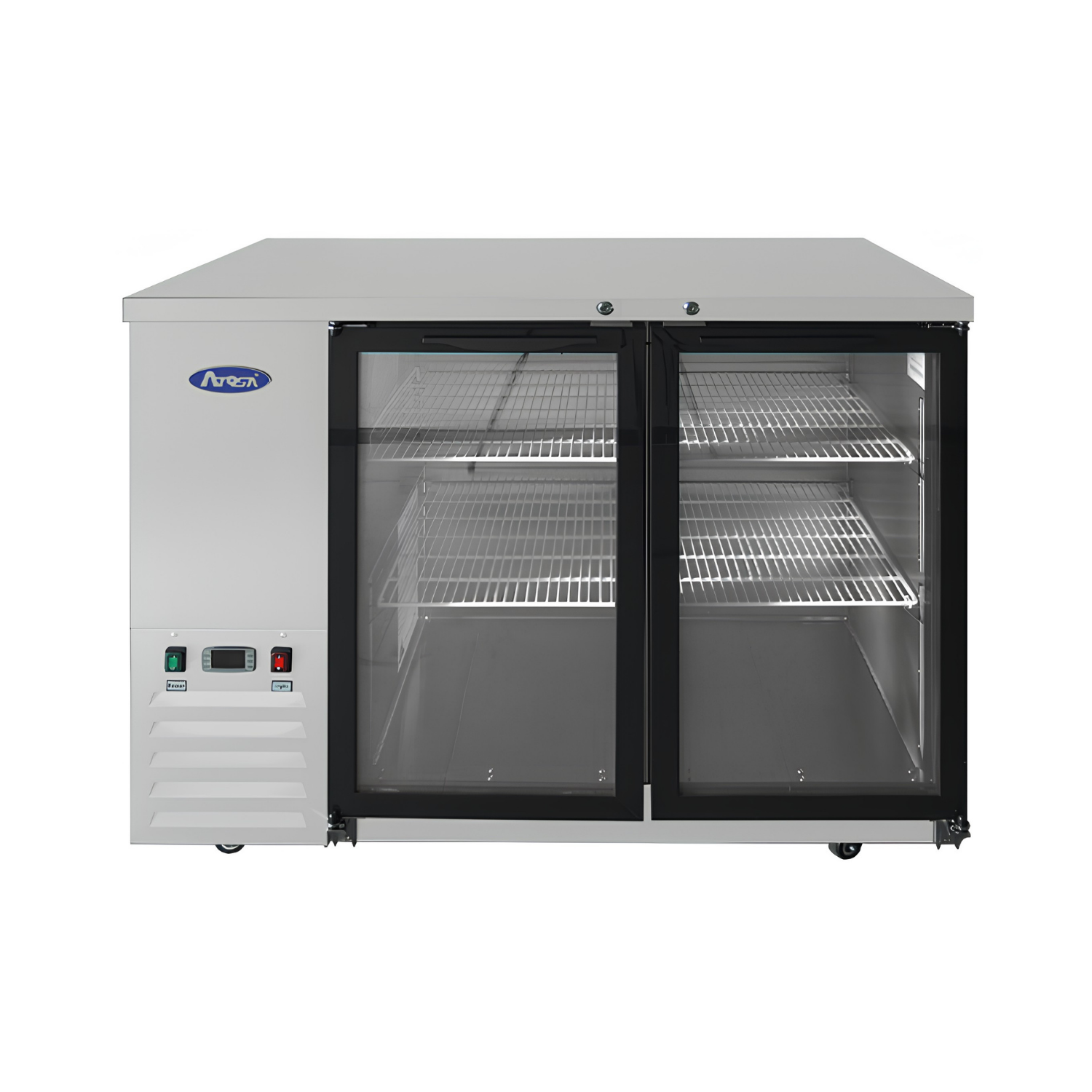 MBB48GGR — 48″ Back Bar Cooler with Glass Doors