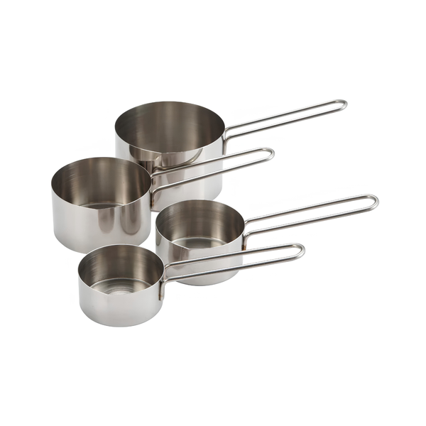 MCP-4P - 4 Measuring Cup Set with Wire Handle