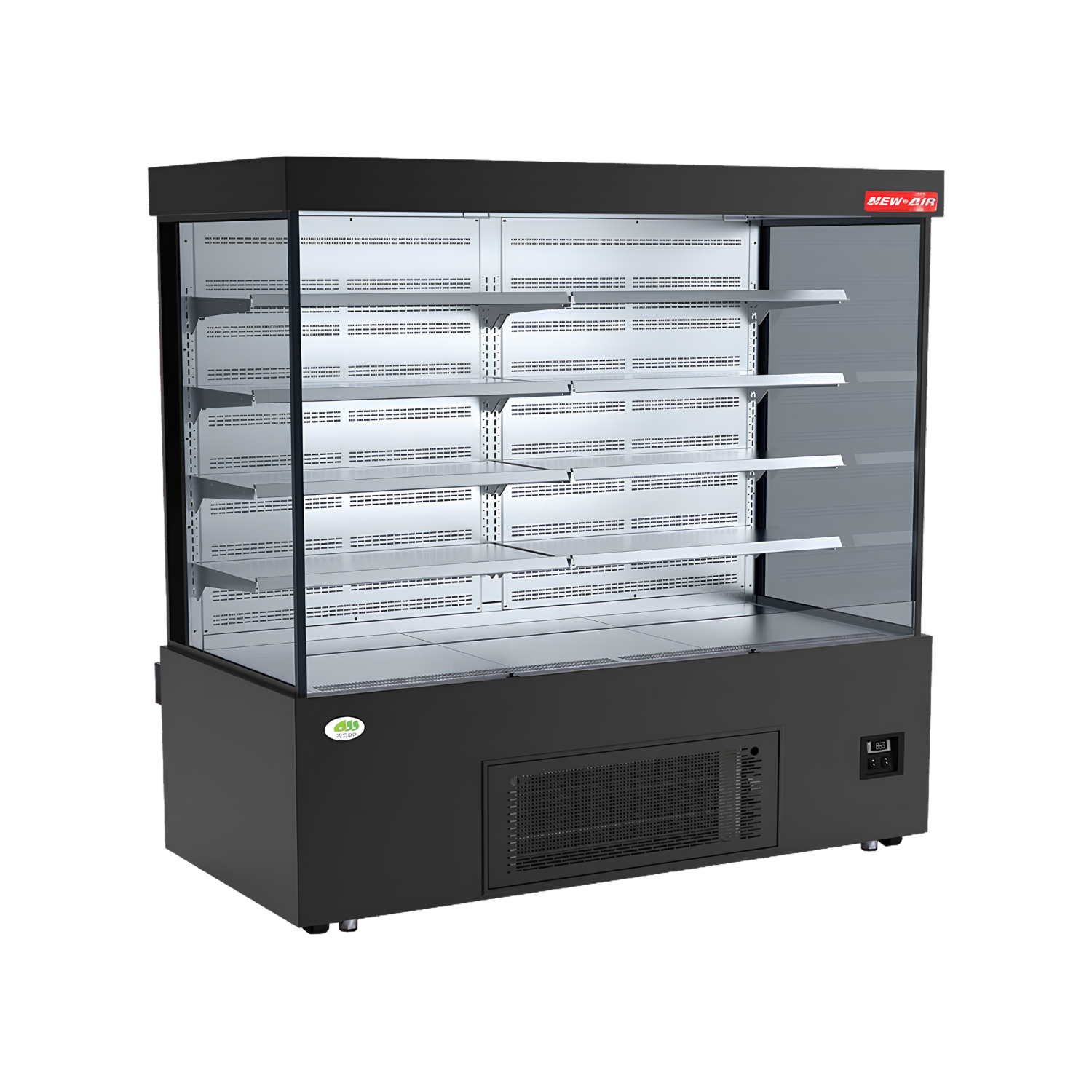 NOM-71-S 71" Vertical Open Merchandiser