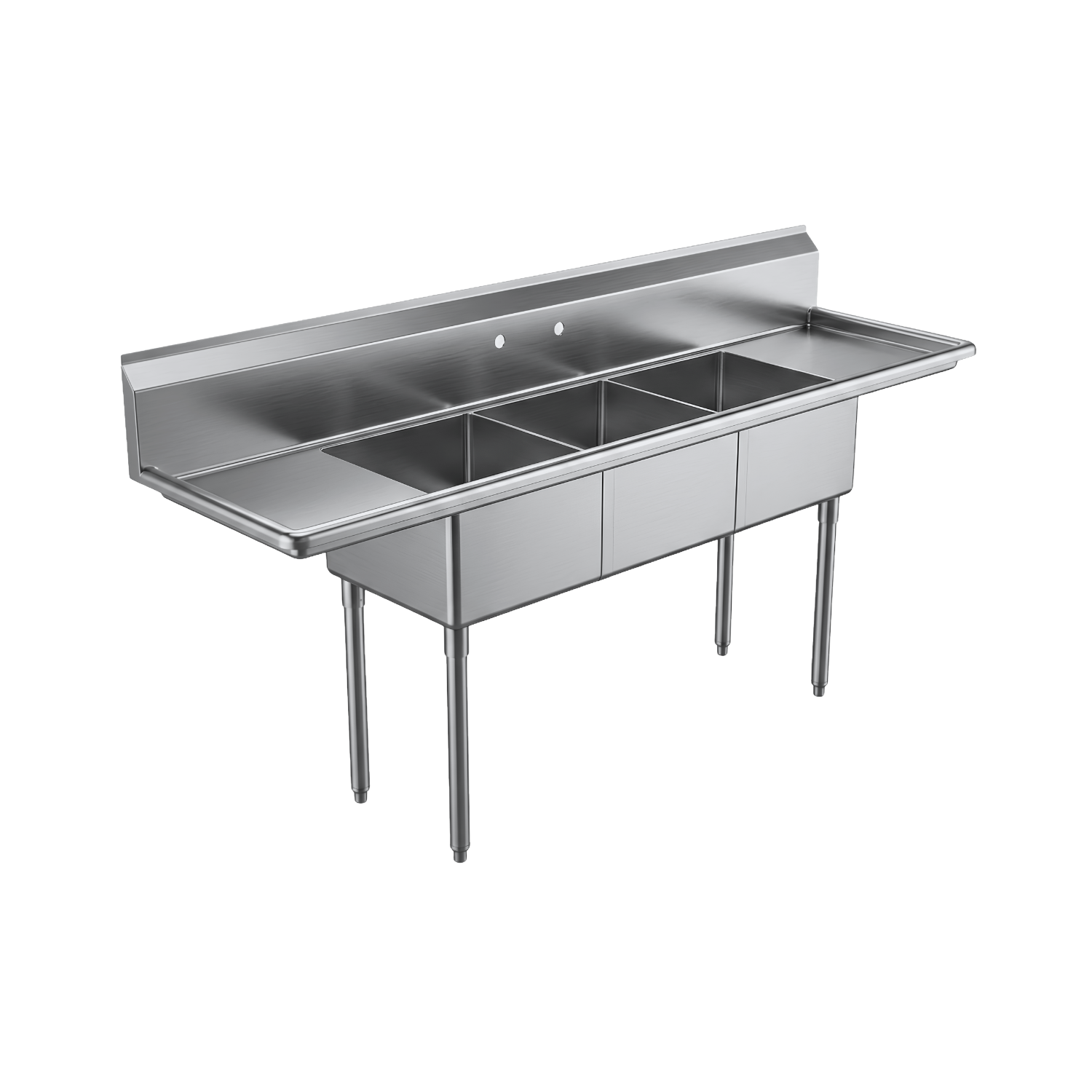 SI821-3BC 21" Three Compartment Both Corner Boards