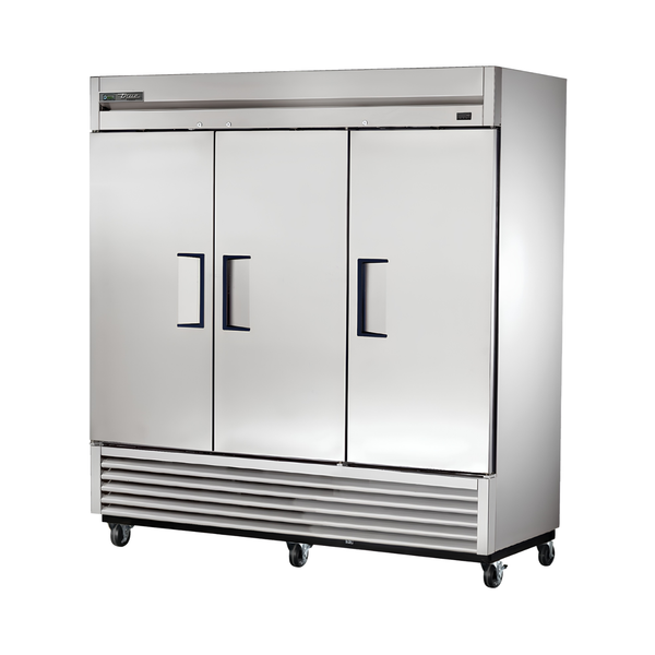 T-72F-HC 78" Solid 3-Door Reach-In Freezer