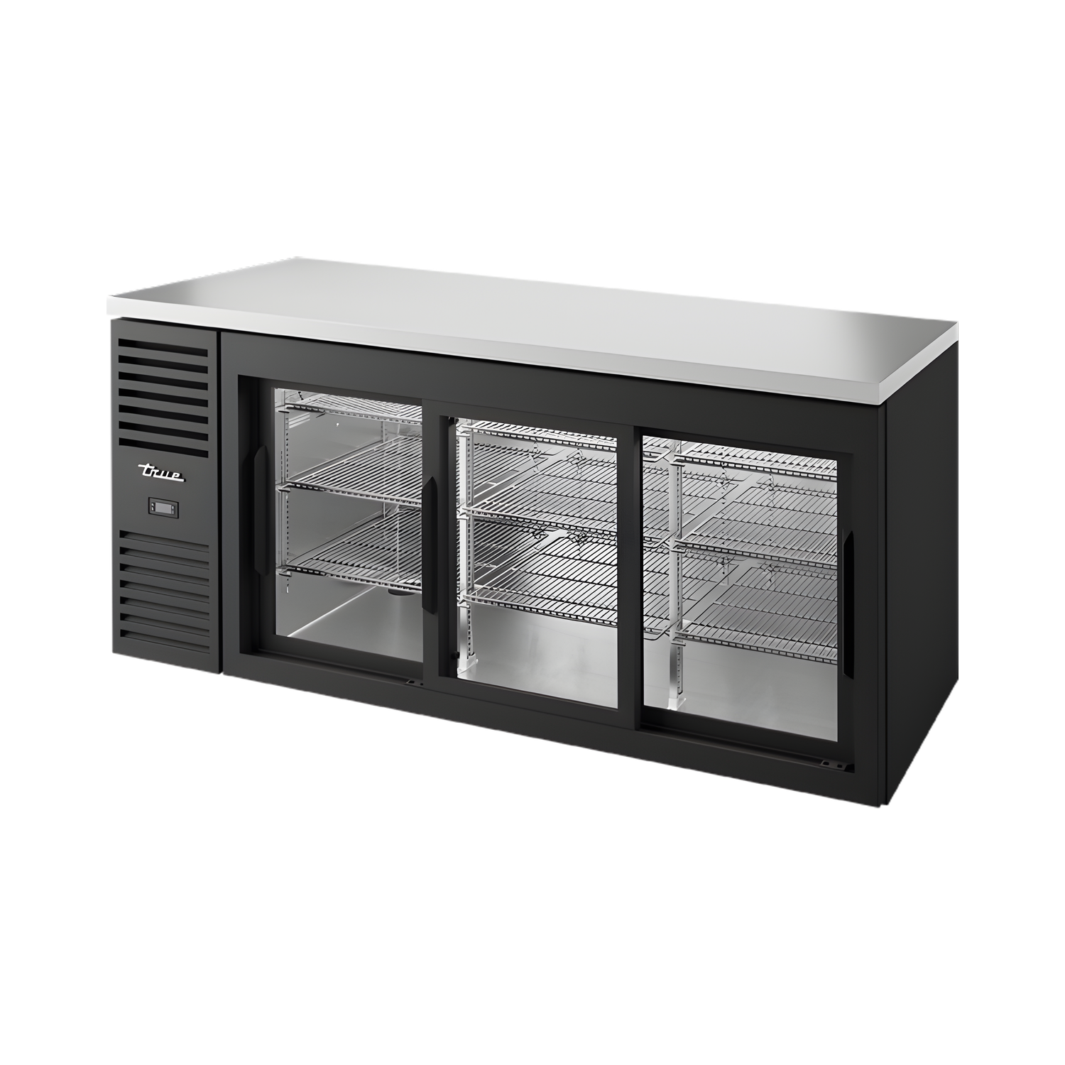 TBR72-RISZ1-L-B-111-1 Reach-In Single Zone Refrigerator with Left Side Refrigeration System