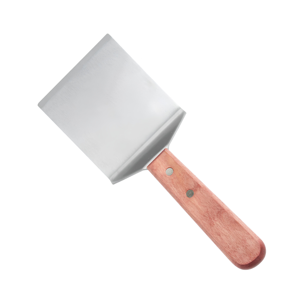 TN46 - Steak/Burger Turner Offset, Wooden Handle
