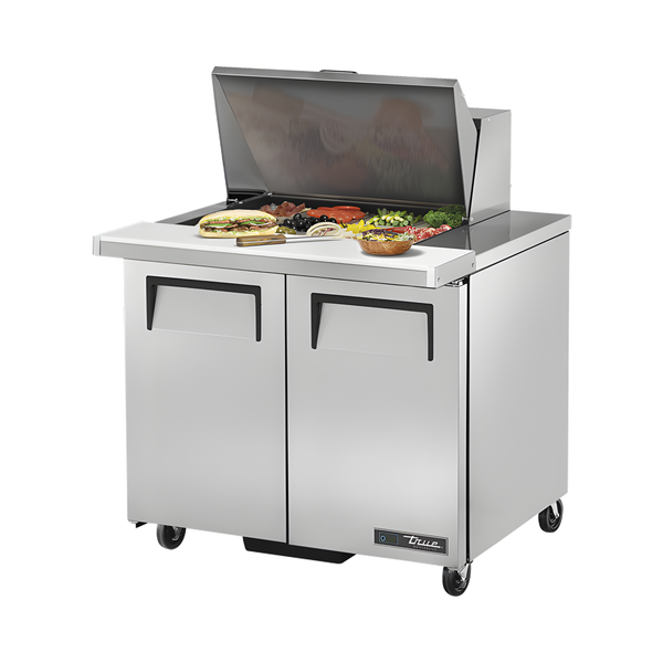 TSSU-36-12M-B-HC Mega-Top Solid Door Sandwich/Salad Unit