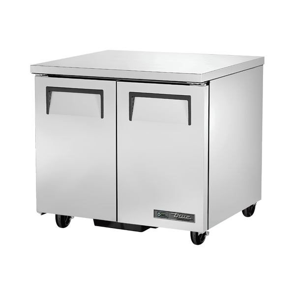 TUC-36-HC 36" Solid 2-Door Undercounter Refrigerator