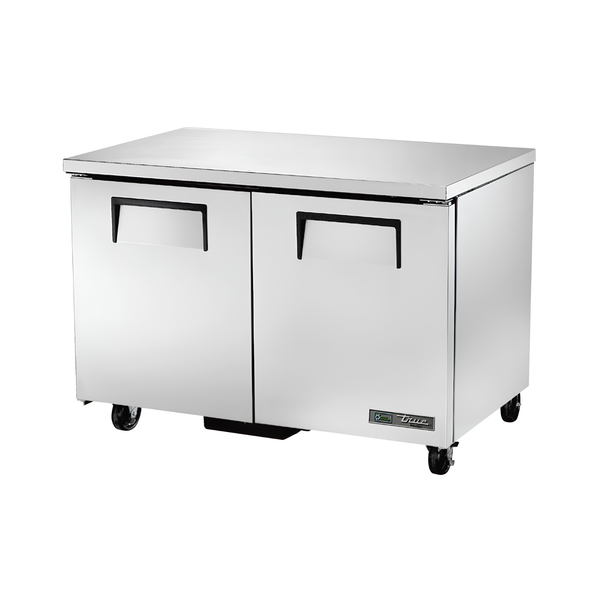 TUC-48F-HC 48" Solid 2-Door Undercounter Freezer