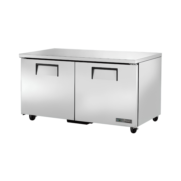 TUC-60-HC 60" Solid 2-Door Undercounter Refrigerator
