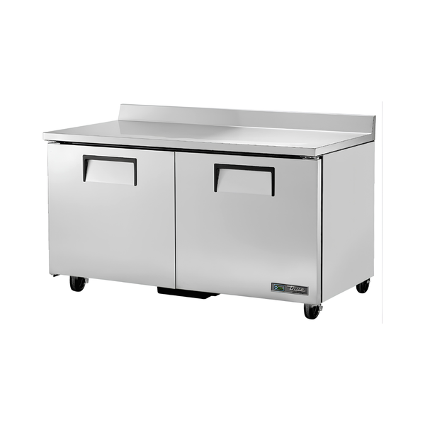 TWT-60-HC 60" 2-Door Worktop Refrigerator