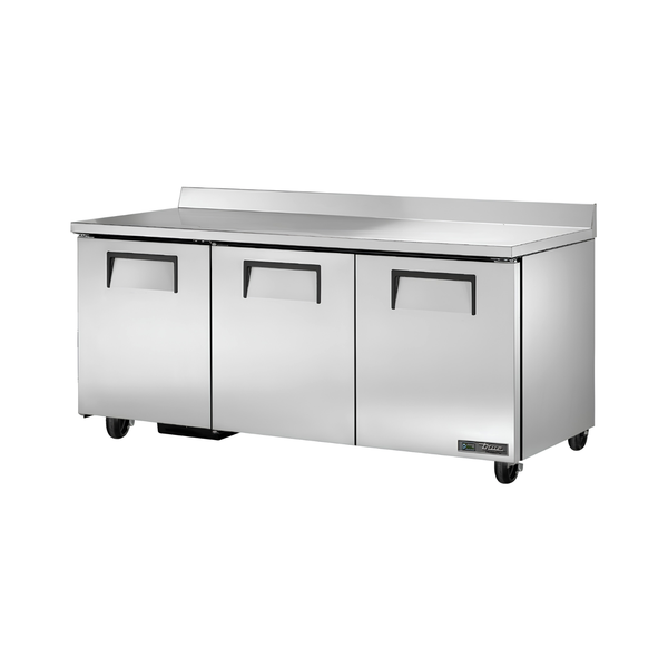 TWT-72-HC 72" 3-Door Worktop Refrigerator